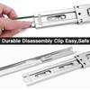 12 inch Soft Self Close Drawer Slides 6 Pairs (12pcs)
