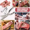 2Pcs Rib Membrane Removal Tools, Rib Prep Tool, Stainless Steel