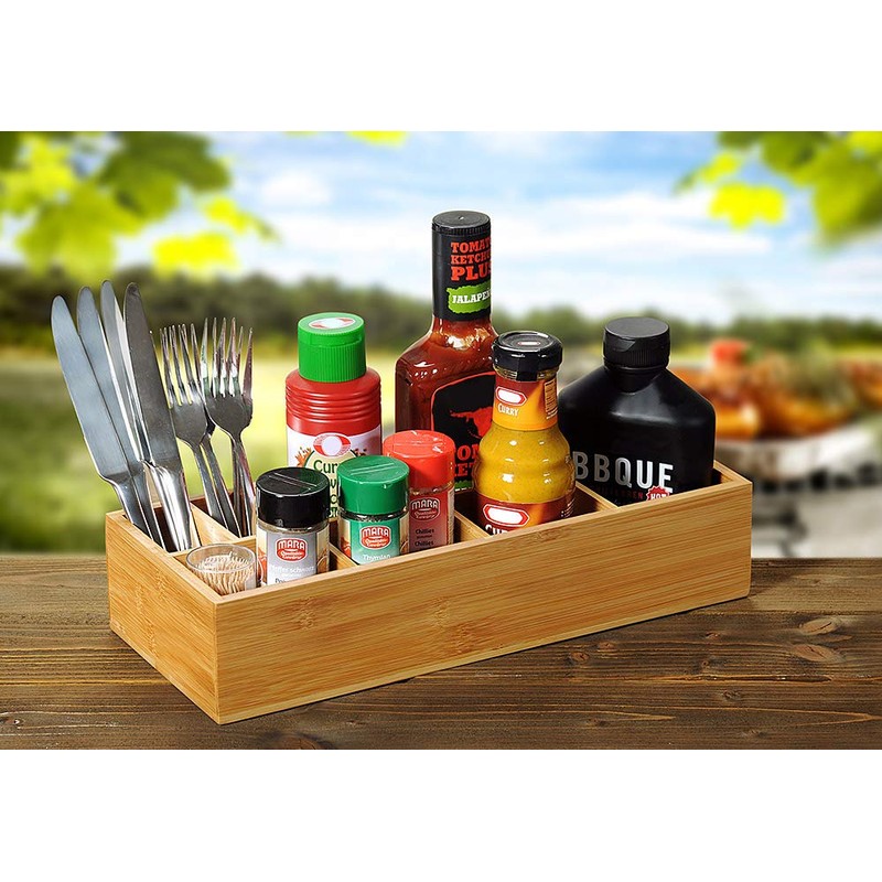 KESPER 70855 Storage Box with 8 Compartments Made of FSC