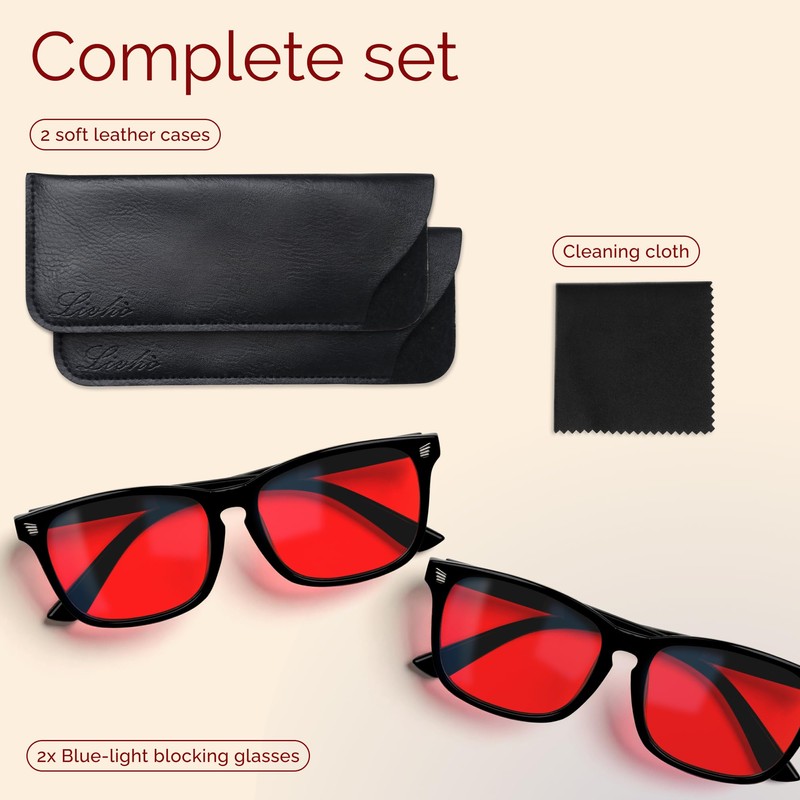 livho High Tech Blue Light Glasses - Advanced Blue Light