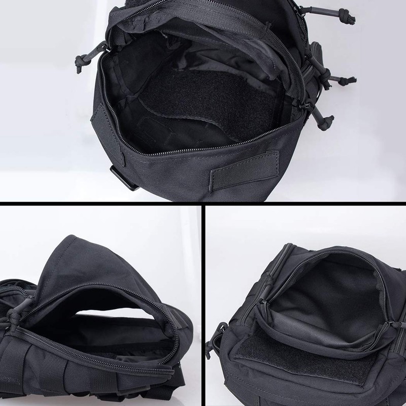 IDOGEAR Mini Tactical MOLLE Hydration Pack Water Reservoir Bag Outdoor