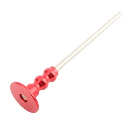 Wooden Wheel Marking Gauge, Easy to Read Scribe and Insertion Gauge, Multipurpose Marking Gauge for Woodworking for Home, Industrial, Red