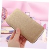 TOVINANNA Portable Eyelash Tweezer Case Holder Travel Cosmetic Case for