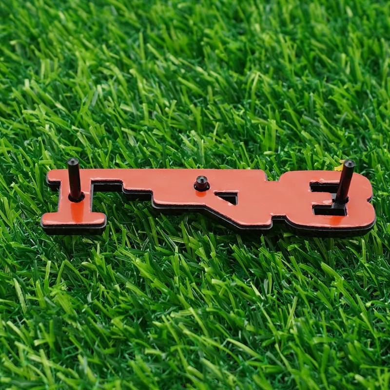 Right & Left Hood Badge 3D Emblems Nameplate Replacement for