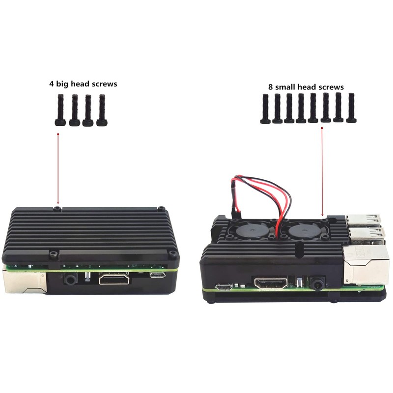 Raspberry Pi 3B Aluminum Aolly Case, Raspberry Pi 3 Model