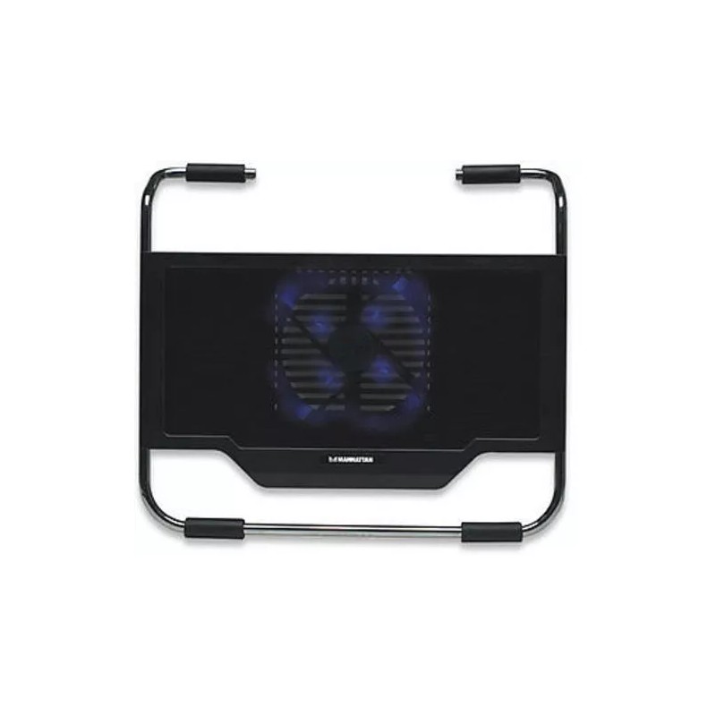 Manhattan Notebook Cooling Stand w/ 2 USB Ports, Manhattan 190046
