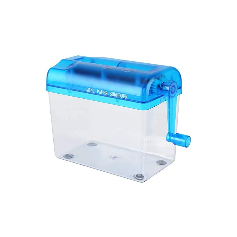 Portable Mini Shredder, Hand Cut Paper Shredder Mini Manual Shredder,