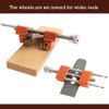 O'SKOOL Versatile Honing Guide Sharpening Jig - Fits Chisels or