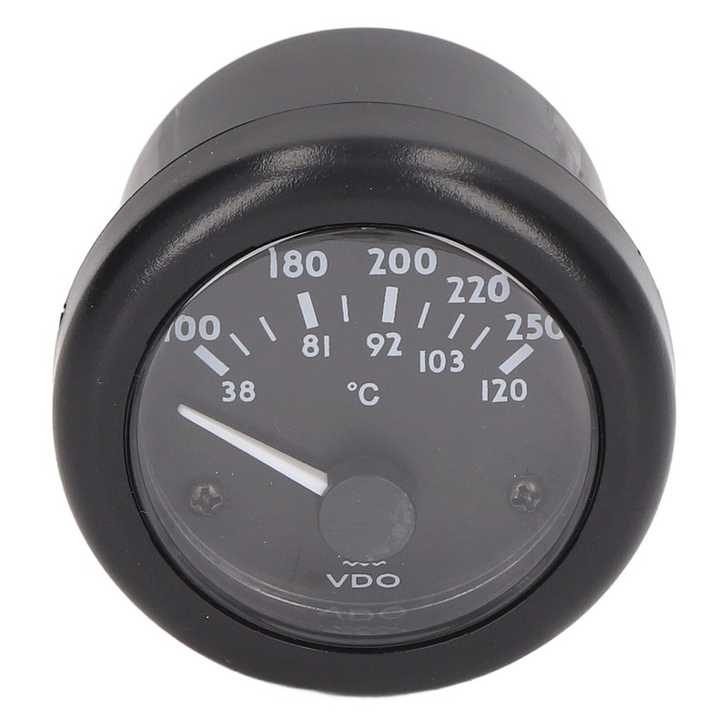 Engine Water Temperature Gauge 2in Wide Range High Accuracy Front