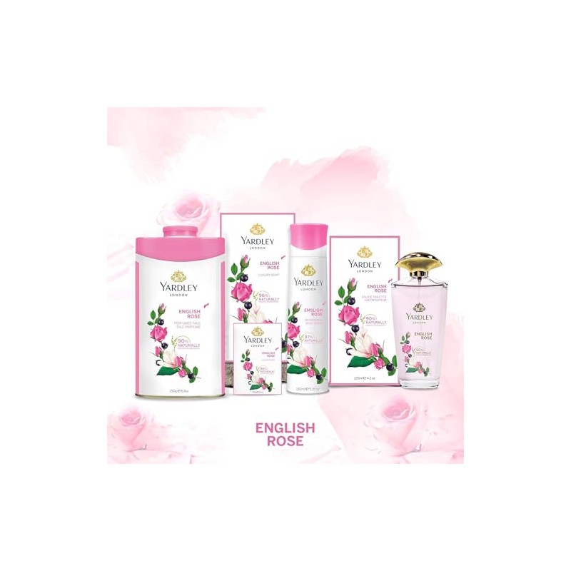 Yardley English Perfumed Talc, Rose