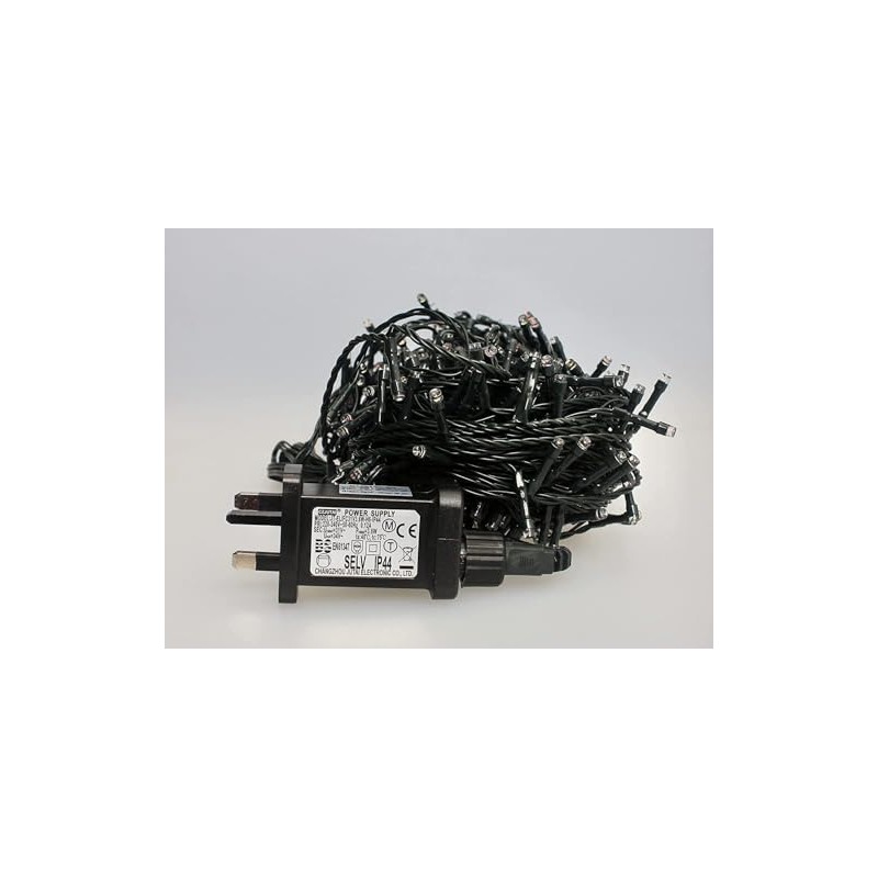 SHATCHI 200 LEDs Fairy String Lights Warm White and Cool