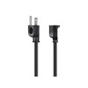 Monoprice 105296 1ft 16AWG Power Extension Cord Cable, 13A (NEMA