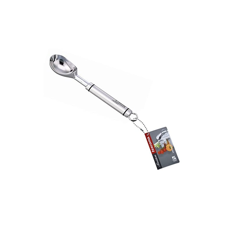 Tescoma Ice Cream Scoop, Alloy, Silver, 21.7 x 4.4 x