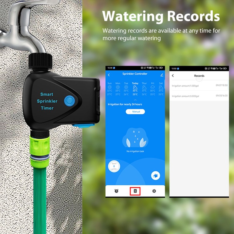 WiFi Sprinkler Timer: Smart Water Timer for Garden Hose, Automatic