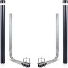 40in/48in/60in Boat Trailer Guides Height Adjustable Rustproof Galvanized Steel Poles