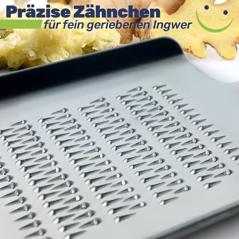 Gravidus Ginger Grater Garlic Grater Spice Grater Fine Grater Stainless