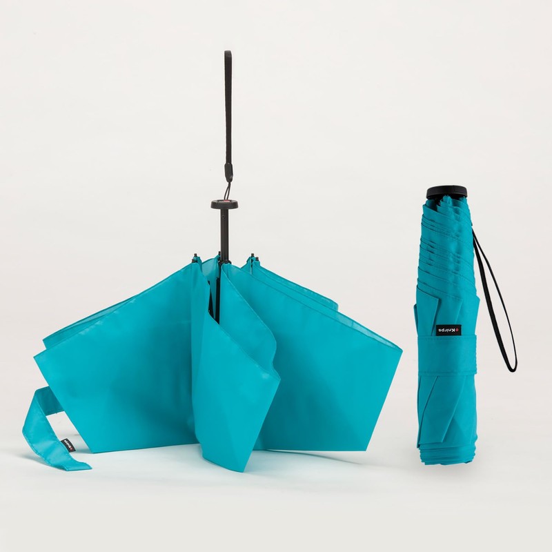 Knirps I.030 Aqua Folding Umbrella, Ultra Lightweight, Approx. 8.7 inches