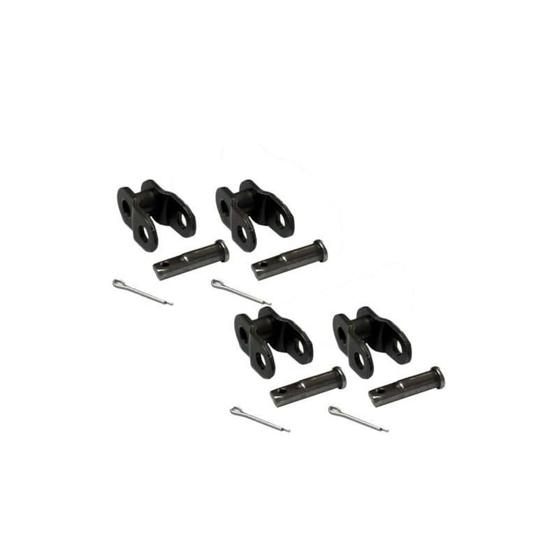 Jeremywell 80 Standard Roller Chain Offset Link (4PCS)