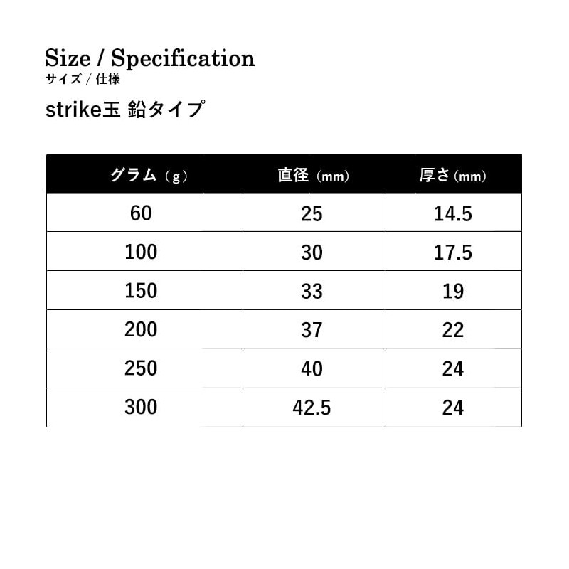 Tailava Head Strike Ball with Protective Tube Lead Head 200g