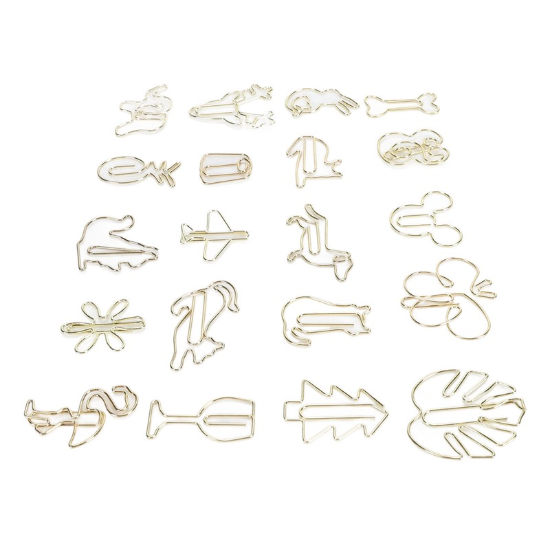 100 Pcs Fancy Paperclips Large Plastic Covered Wire Multi Purpose