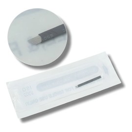 Set 20 Agujas Microblading Navajas Pin O Lengua De Gato