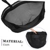 WOONEKY Large Capacity Bath Storage Bag Zipper Organizer for Easy