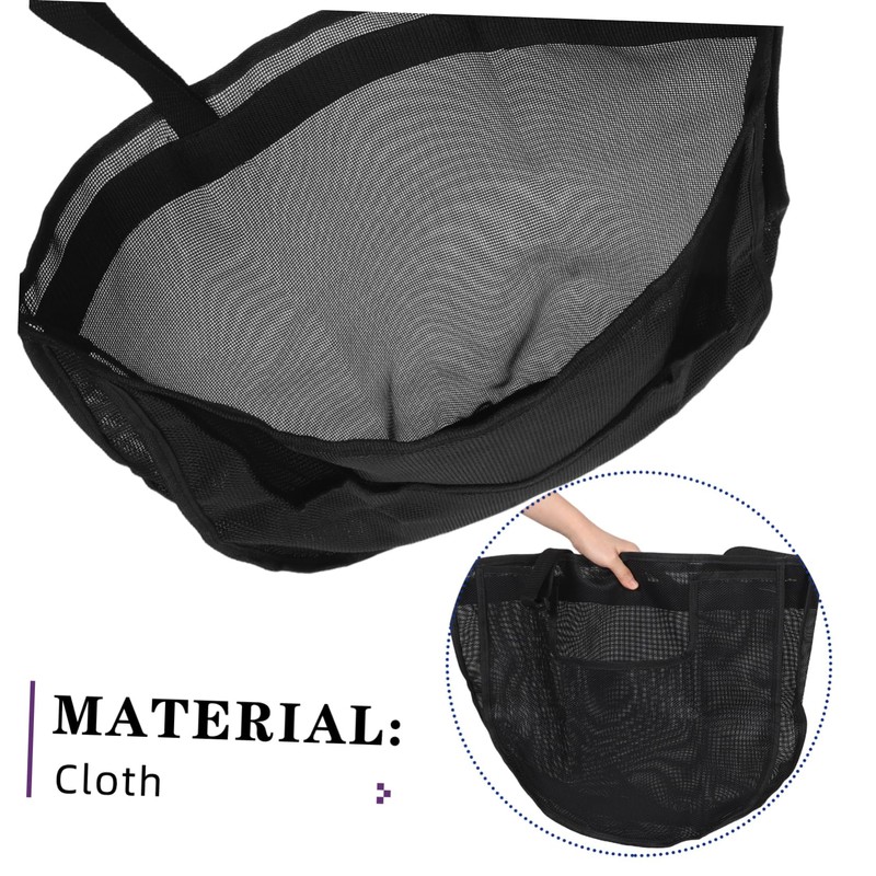 WOONEKY Large Capacity Bath Storage Bag Zipper Organizer for Easy