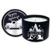 Monogram Christmas Scented Candle