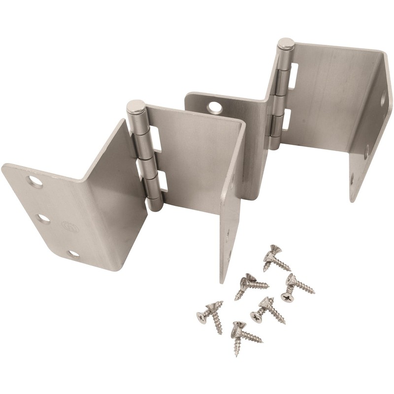 Swing Clear Offset Hinge, 3-1/2 Inches, 1/4" Radius Corner, Fits