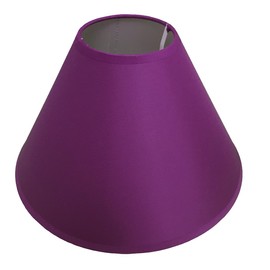 Lampshade for Ceiling and Table Lamps, 30 cm Classic Aubergine