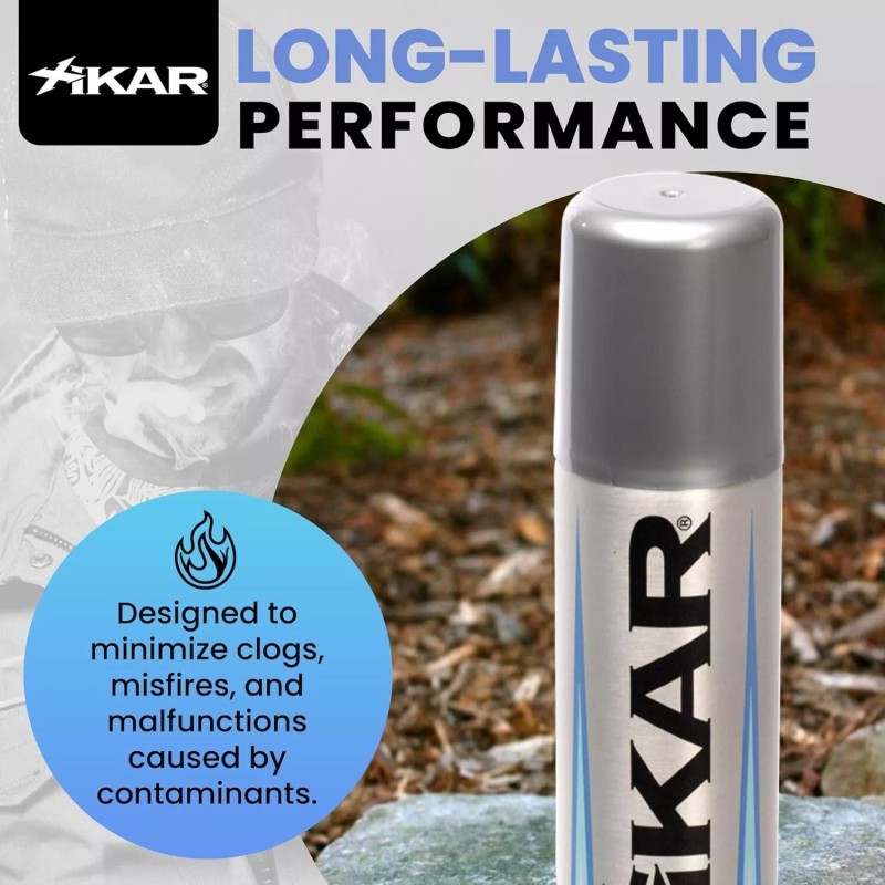Xikar PUROFINE Premium Butane Fuel Refill with 0 Impurities, 1.9oz