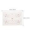 Ipetboom 6sheets Face Freckle Stickers Temporary for Women Girls Cover