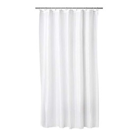 Croydex PVC Shower Curtain (1.8 x 1.8m) (White)