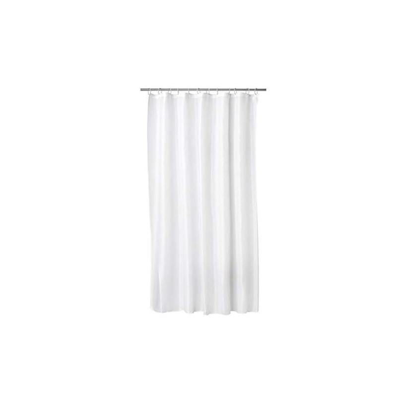 Croydex PVC Shower Curtain (1.8 x 1.8m) (White)