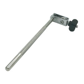 TUOREN Percussion Cowbell Mounting Extension Bracket 8.81inch Percussion Cowbell Mount Holder Extension Attachment for Percussion Mount Rod Cymbal Stand Holder Drum Kit Hardware Accessories