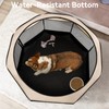 A4Pet Portable Kitten Playpen for Cats, 27" Foldable Pet Playpen