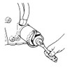 GEARWRENCH 3/8" Drive Universal 3 Jaw Oil Filter Wrench |