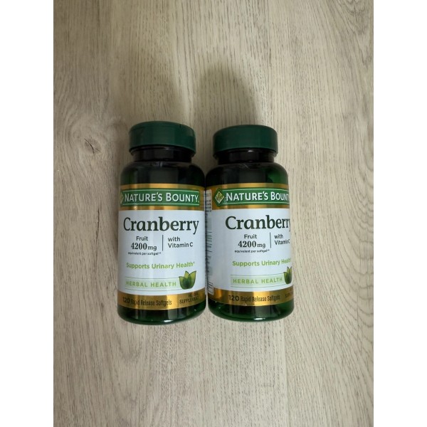 Nature’s Bounty Nature's Bounty Cranberry 4200 mg with Vitamin C
