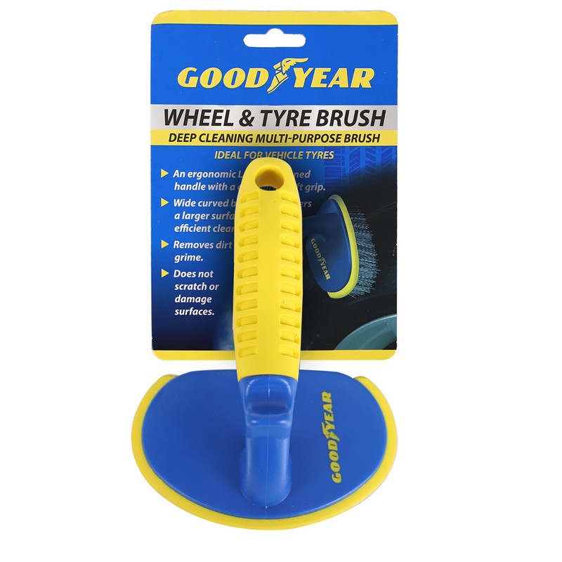 Goodyear TYRE and Wheel Brush, Multi, Standard