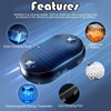 6pcs AntiFreeze Electromagnetic Car Snow Removal Device, Solar Electromagnetic Car