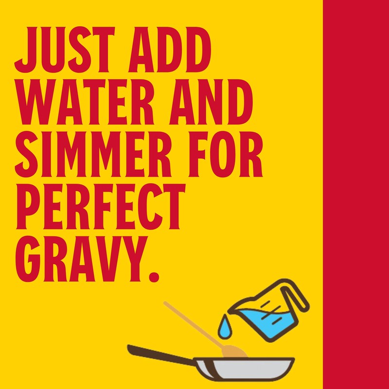 Louisiana Fish Fry Products Brown Gravy Mix, 1.5 oz (Pack