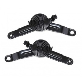 For Chevy K1500/K2500 1990 1991 1992 Hood Hinge Spring Driver and Passenger Side | Pair | Made of Steel | Replacement For GM1236107, GM1236108 | 15690183, 15690184