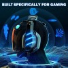 Beexcellent GM-3 Gaming Headset: 7.1 Surround Sound - Lightweight Aluminum