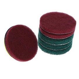 Mobestech 3sets Electric Drill Cleaning Brush Scrubbing Pad Kit for Car Wheel Hub Polishing Tile Cleaning Holder Scrubber for Tough Dirt Removal