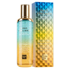 Pure Gold Collagen Refreshing Elasticity Care 2-in-1 Serum Toner 130ml / 순금 콜라겐 산뜻한 탄력 케어 투인원 세럼토너 130ml
