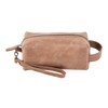 PEGAI Toiletry Bag, Travel Organizer | Lee (Tan)