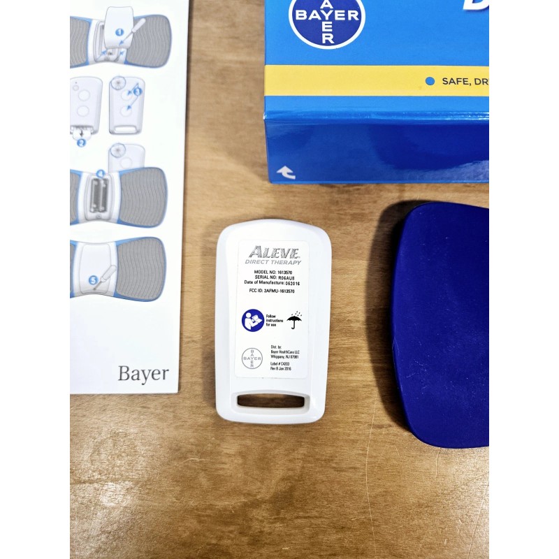Bayer Aleve Direct Therapy Tens Device Lower Back Wireless No