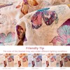 WOFNA Boho Butterfly Throw Blanket 60"x80" Twin Size Bed Blanket,100%