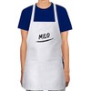 Makoroni - Milo Name Apron Adjustable Kitchen Chef Apron with