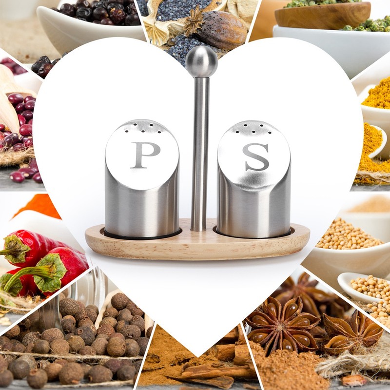 Kitchen Household Spice Jar Set Seasoning Bottle Tank Pepper Condiment